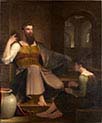 Jeremiah Dictating His Prophecy of the Destruction of Jerusalem to Baruch the Scribe
